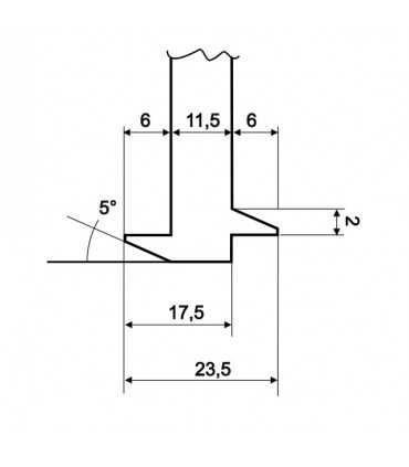ART.0073 - DIGITAL READOUT DEPTH MEASURING CALIPER WITH DOUBLE FOOT
