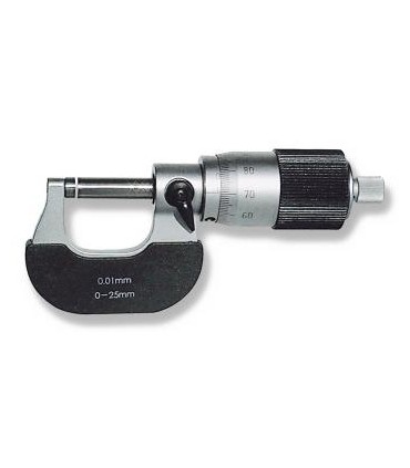 ART.0161 - MICROMETER FOR EXTERNAL MEASUREMENTS WITH SCREW 1 MM PITCH