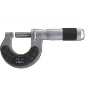 ART.0153 - MICROMETER FOR EXTERNAL MEASUREMENTS WITH SCEW Ø 8 MM