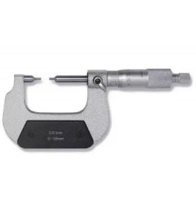 ART.0155 - MICROMETER FOR EXTERNAL MEASUREMENTS WITH REDUCED CONTACT SURFACES