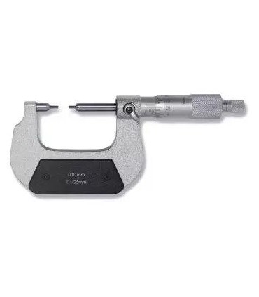 ART.0155 - MICROMETER FOR EXTERNAL MEASUREMENTS WITH REDUCED CONTACT SURFACES