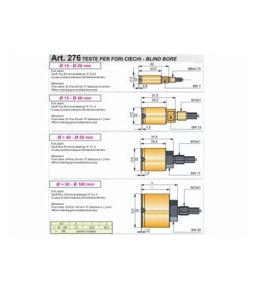 ART.0276 - BLIND BORE