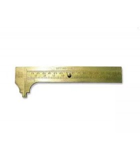 ART.0017 - BRASS GAUGE FOR BUTTON FACTORIES