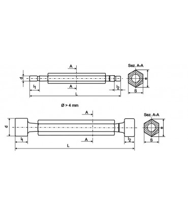 ART.0900 - TAMPONI LISCI DIFFERENZIALI P-NP