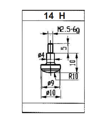 ART.0332 - PROBES FOR DIAL INDICATORS