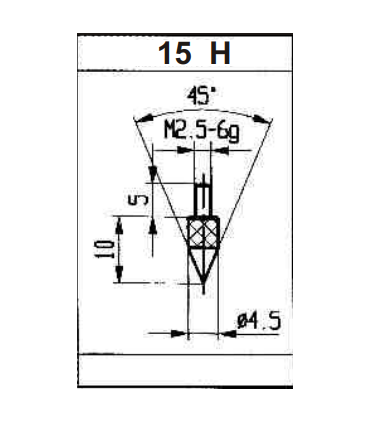ART.0332 - PROBES FOR DIAL INDICATORS