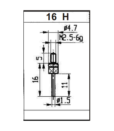 ART.0332 - PROBES FOR DIAL INDICATORS