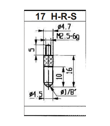 ART.0332 - PROBES FOR DIAL INDICATORS