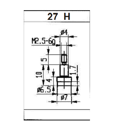ART.0332 - PROBES FOR DIAL INDICATORS