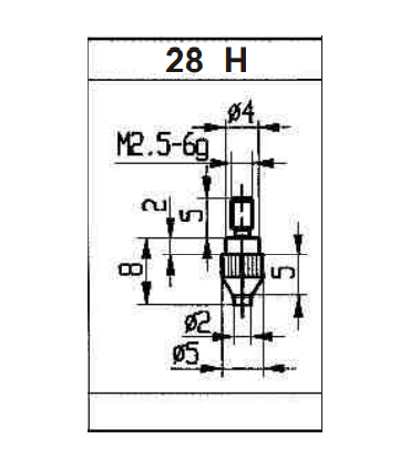 ART.0332 - PROBES FOR DIAL INDICATORS