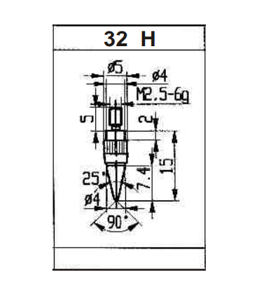 ART.0332 - PROBES FOR DIAL INDICATORS