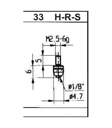 ART.0332 - PROBES FOR DIAL INDICATORS