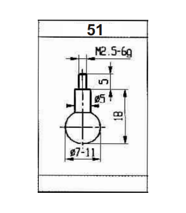 ART.0332 - PROBES FOR DIAL INDICATORS