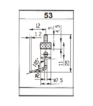 ART.0332 - PROBES FOR DIAL INDICATORS