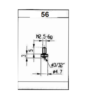 ART.0332 - PROBES FOR DIAL INDICATORS