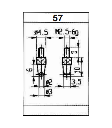 ART.0332 - PROBES FOR DIAL INDICATORS