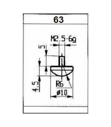 ART.0332 - PROBES FOR DIAL INDICATORS