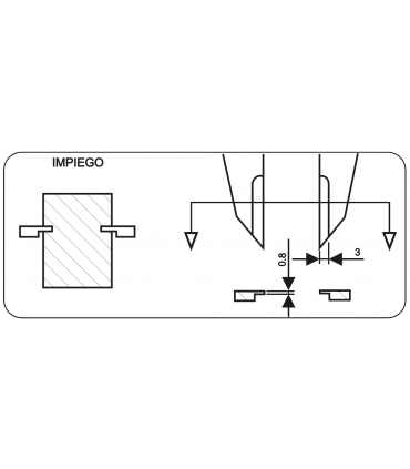 ART.0965 - DIGITAL CALIPER KNIFE JAWS