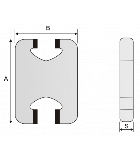 ART.8888 - CARBIDE DOUBLE ENDED SNAP GAUGES