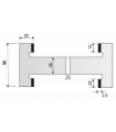 ART.8888 - CARABIDE TEMPLATE SNAP GAUGE