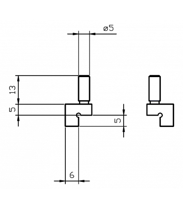 ART. 2515 - TASTATORI Ø5 PIANI