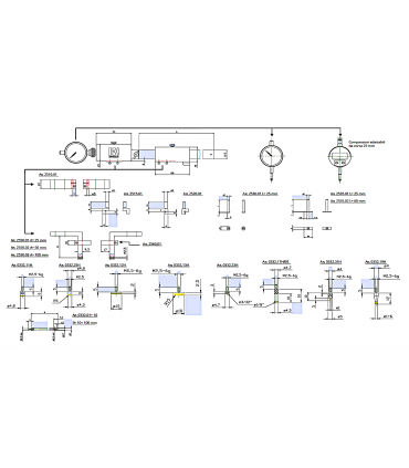 ART.2500 - CALIBRO COMPARATIVO UNIVERSALE INTERNI/ESTERNI